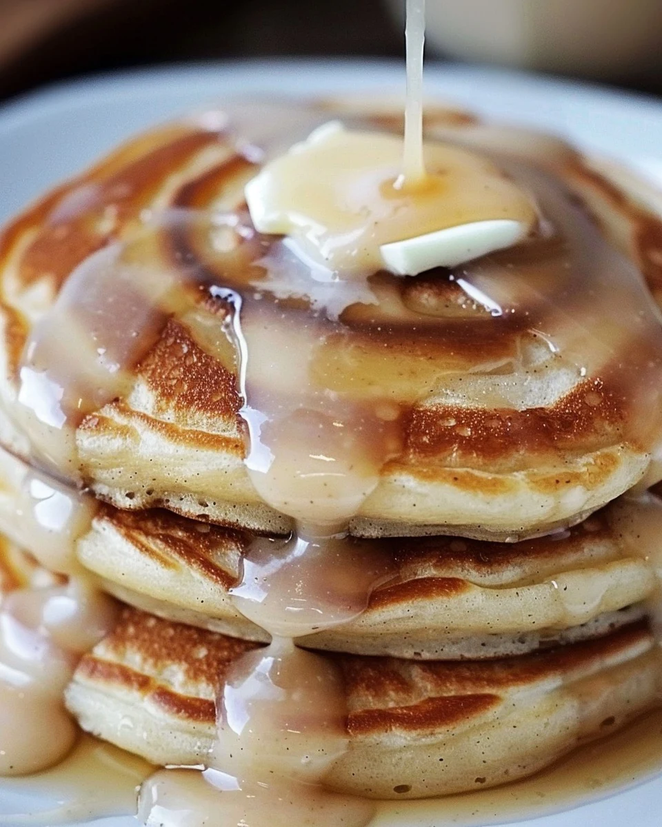 Irresistible CINNAMON ROLL PANCAKES Recipe