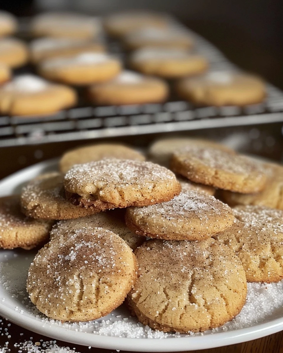 Irresistible Cinnamon Sugar Cookies Recipe finished dish