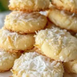 Irresistible Coconut Meltaway Cookies Recipe finished dish