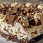 Irresistible Cookie Dough Cheesecake Recipe finished dish