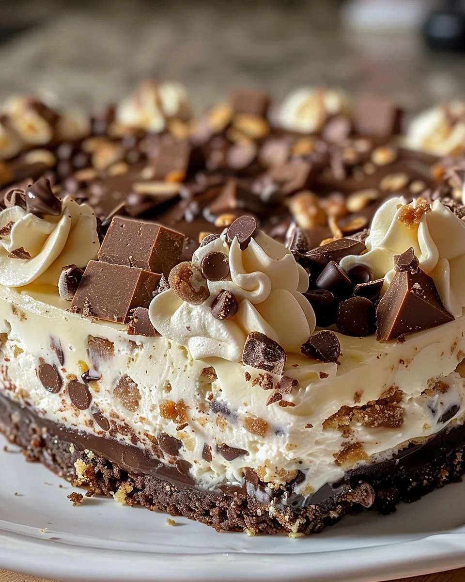 Irresistible Cookie Dough Cheesecake Recipe finished dish