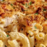 Irresistible Crack Chicken Macaroni and Cheese Recipe finished dish
