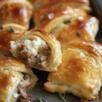 Irresistible Crescents with Cream Cheese Sausage Recipe finished dish