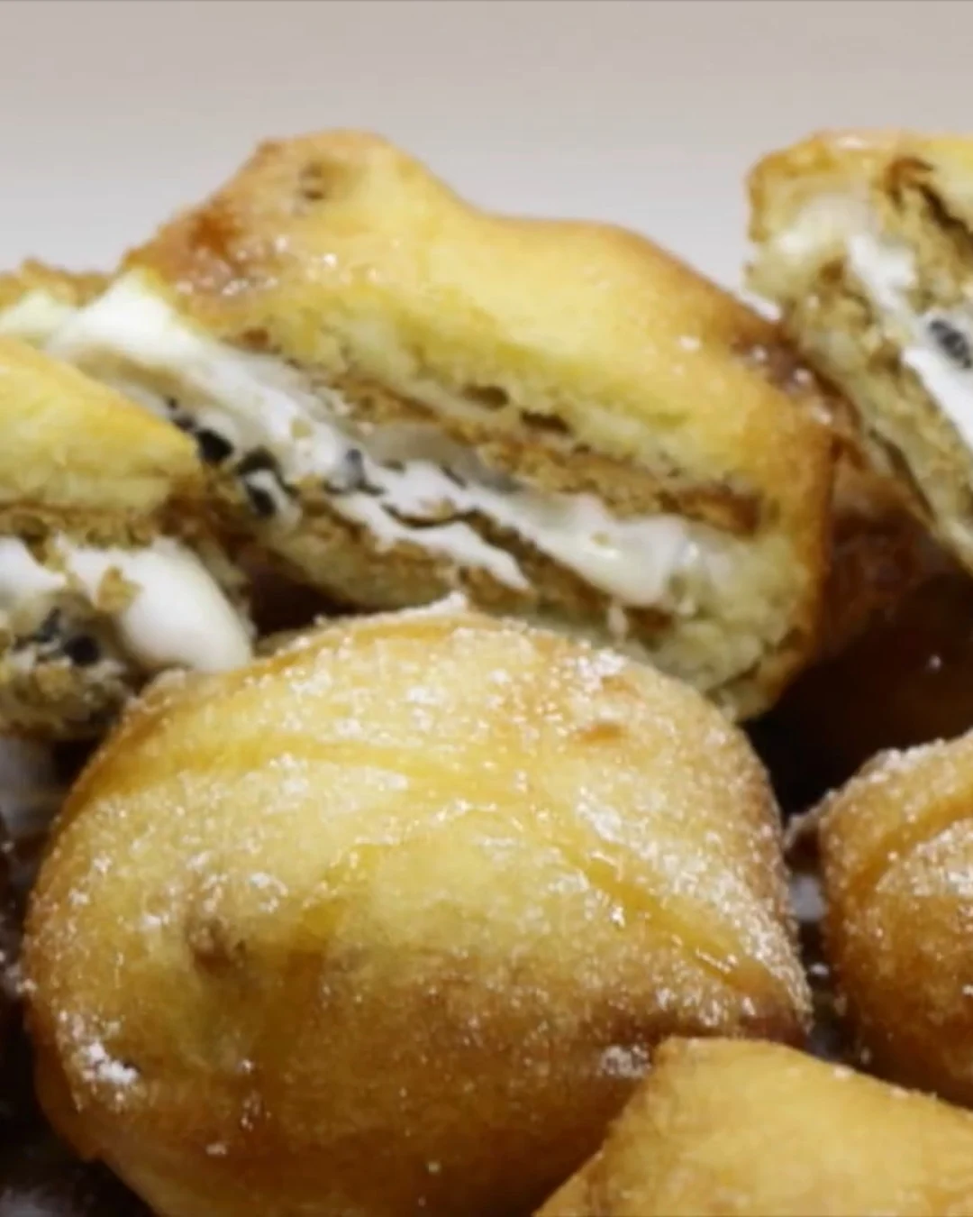 Irresistible Crispy Fried Smores Bombs Recipe finished dish