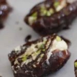 Irresistible Feta-Parmesan Roasted Stuffed Dates Recipe finished dish