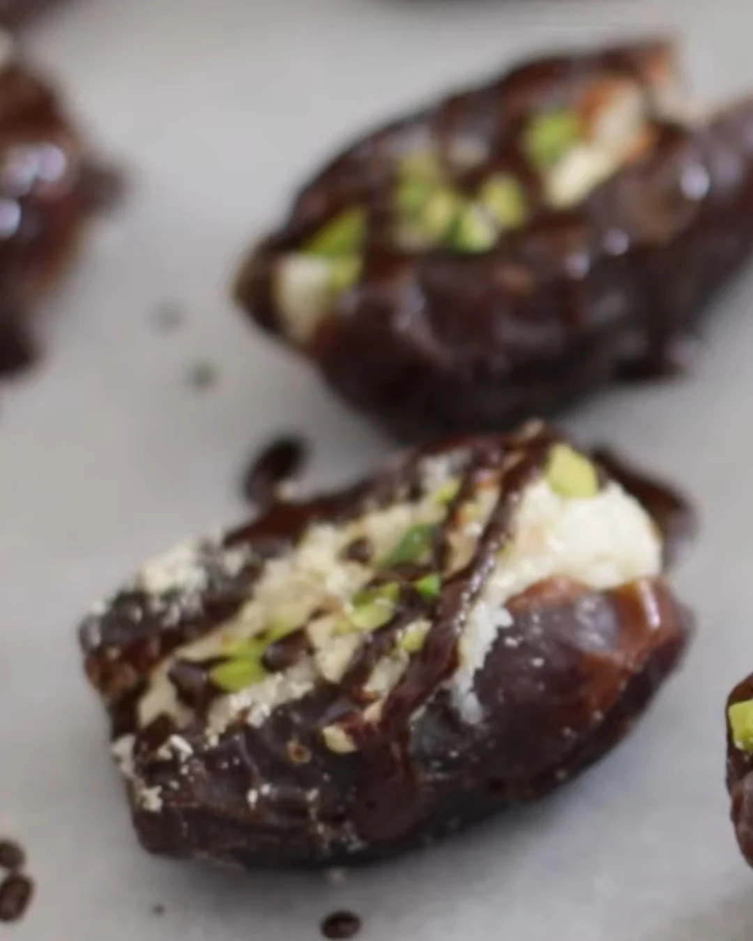 Irresistible Feta-Parmesan Roasted Stuffed Dates Recipe finished dish