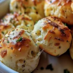 Irresistible Garlic Mozzarella Biscuit Bombs Recipe finished dish