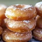 Irresistible Homemade Krispy Kremes Recipe finished dish