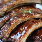 Irresistible Honey Garlic Ribs Recipe for a Flavorful Feast finished dish