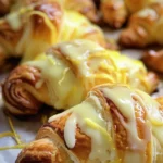 Irresistible Lemon Cheesecake Crescent Rolls Recipe finished dish