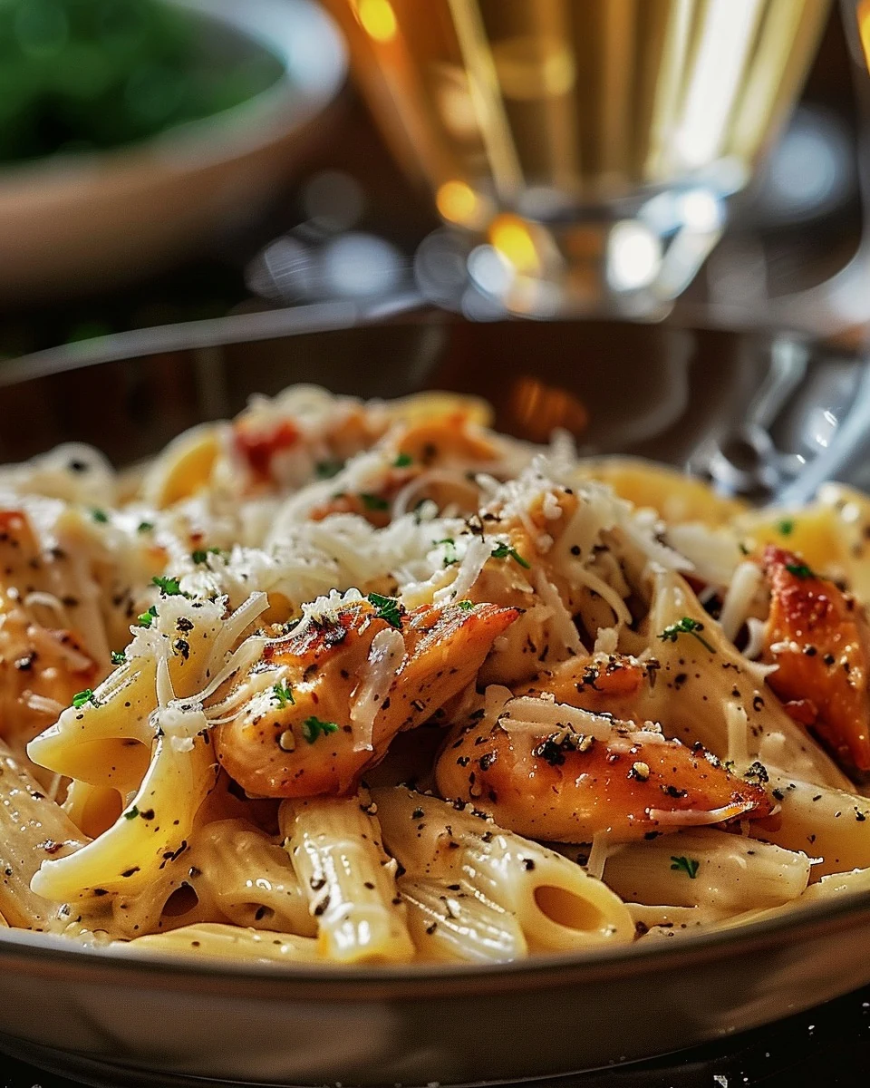 Irresistible Marry Me Chicken Pasta Recipe finished dish