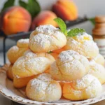 Irresistible Orange-Infused Sweet Ricotta Peach Cookies finished dish