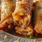 Irresistible Peach Cobbler Egg Rolls Recipe finished dish