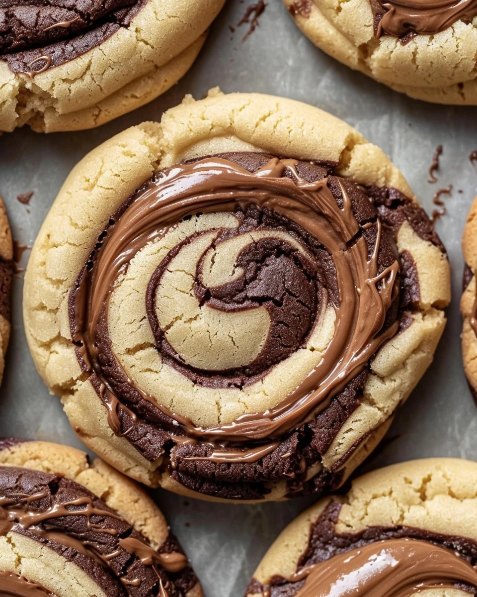 Irresistible Peanut Butter Brownie Swirl Cookies Recipe