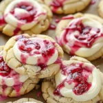 Irresistible Raspberry Cheesecake Cookies Recipe finished dish