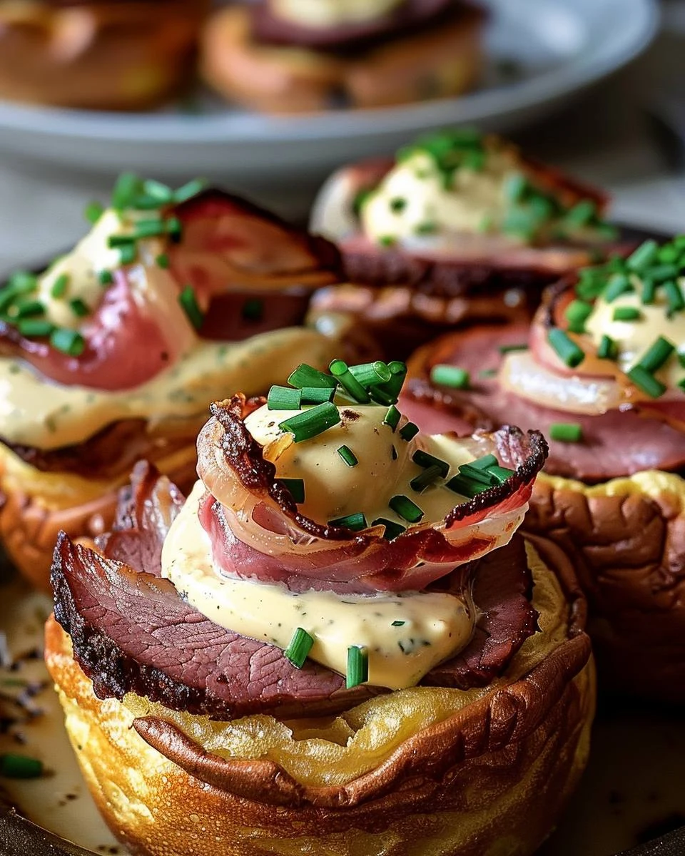 Irresistible Roast Beef Yorkies for Any Occasion finished dish