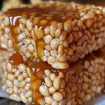 Irresistible Salted Caramel Rice Krispie Treats Recipe finished dish