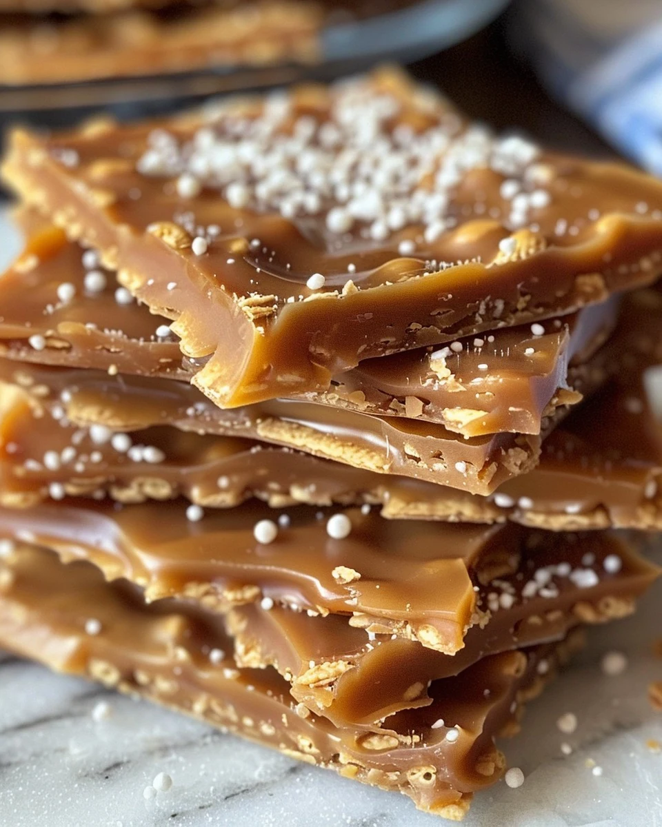 Irresistible Saltine Toffee Recipe in 15 Minutes finished dish