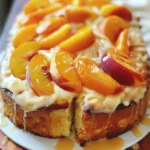 Irresistible Summer Peach Cake Recipe to Savor finished dish
