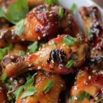 Irresistible Thai Chicken Wings Recipe finished dish