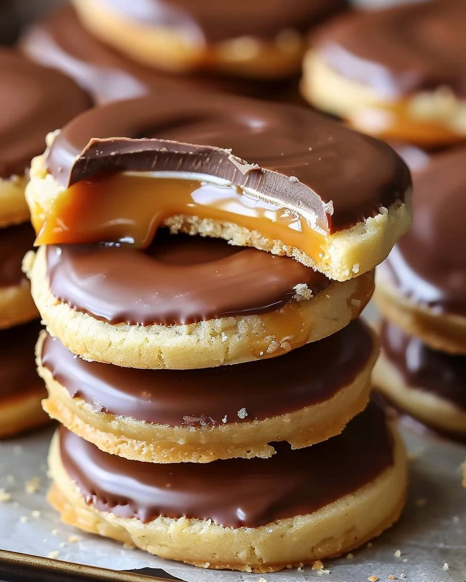 Irresistible Twix Cookies Recipe You Must Try finished dish