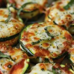 Irresistible Zucchini Pizza Bites Recipe finished dish
