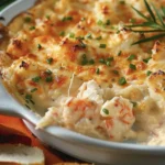 Irresistibly Creamy Hot Crab Dip Recipe finished dish