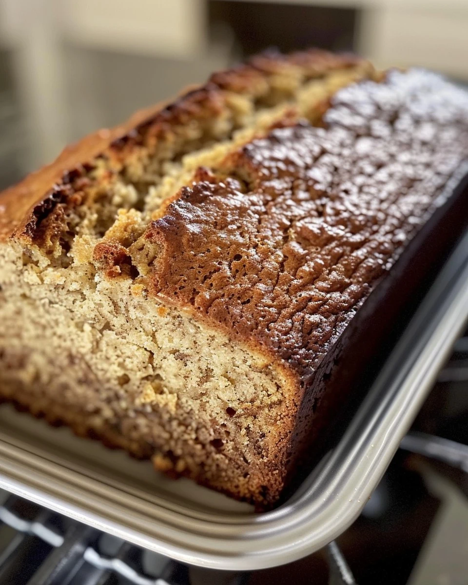 Irresistibly Super Moist Banana Bread Recipe finished dish