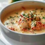 Luxurious Creamy Lobster Bisque Recipe for You finished dish