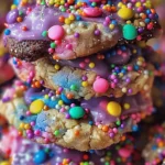 Magical Unicorn Poop Cookies Recipe You’ll Love finished dish