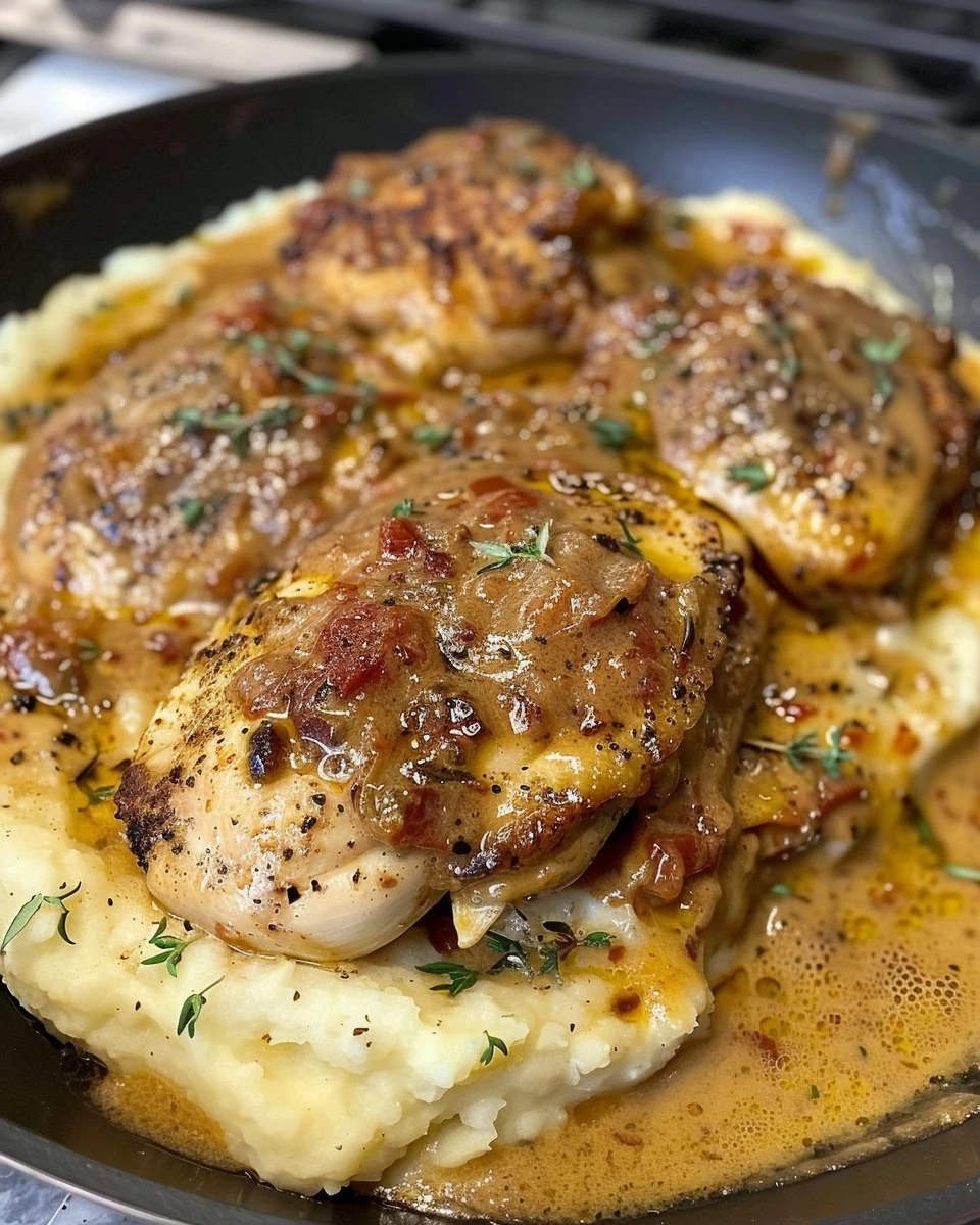 Marry Me Chicken: A Romantic Dinner Recipe finished dish