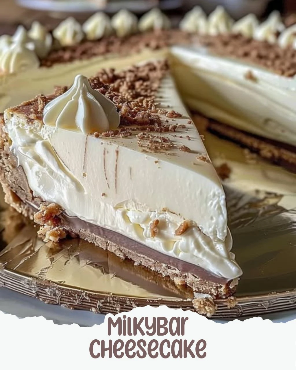 Milkybar Cheesecake
