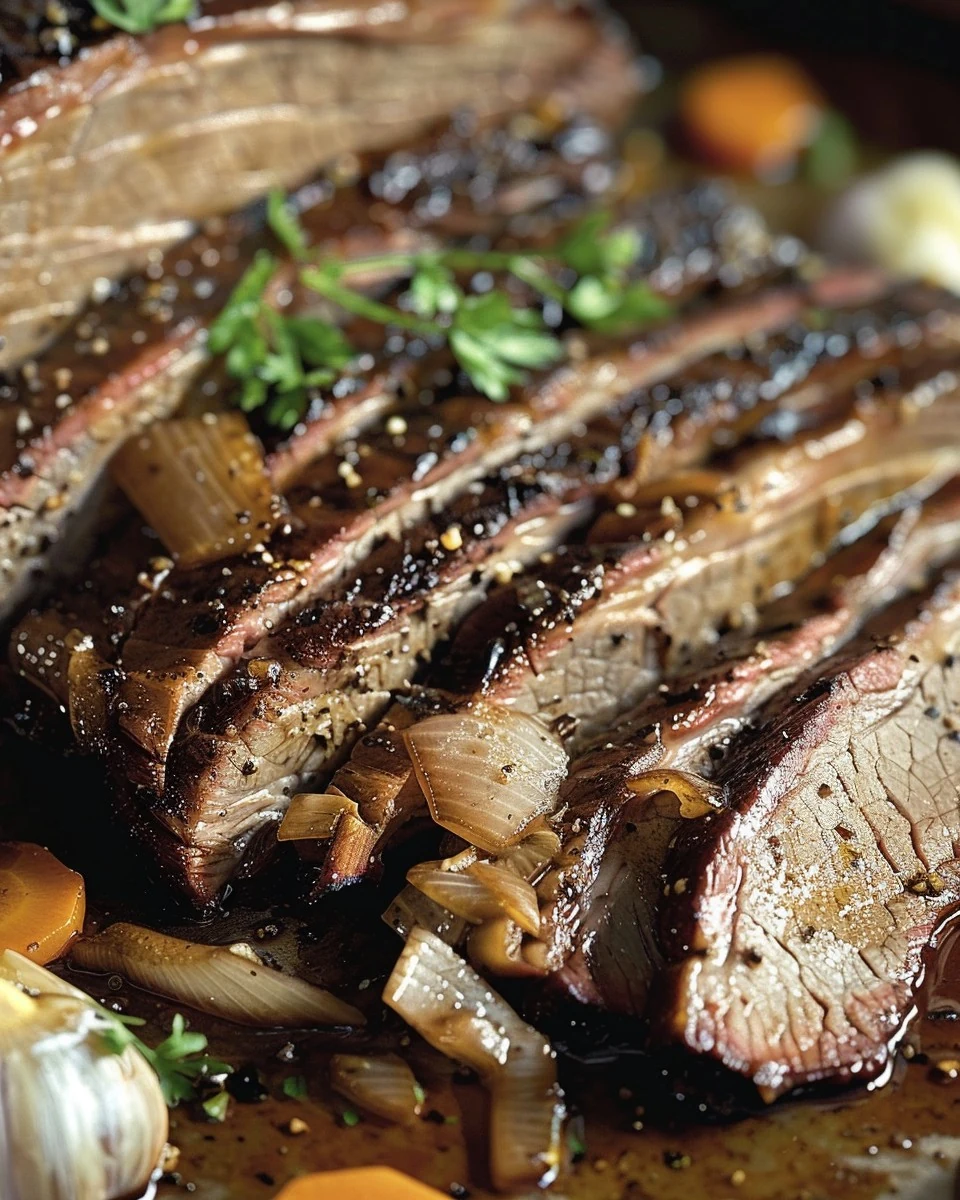 Nach Waxman's Brisket of Beef Recipe Made Easy finished dish