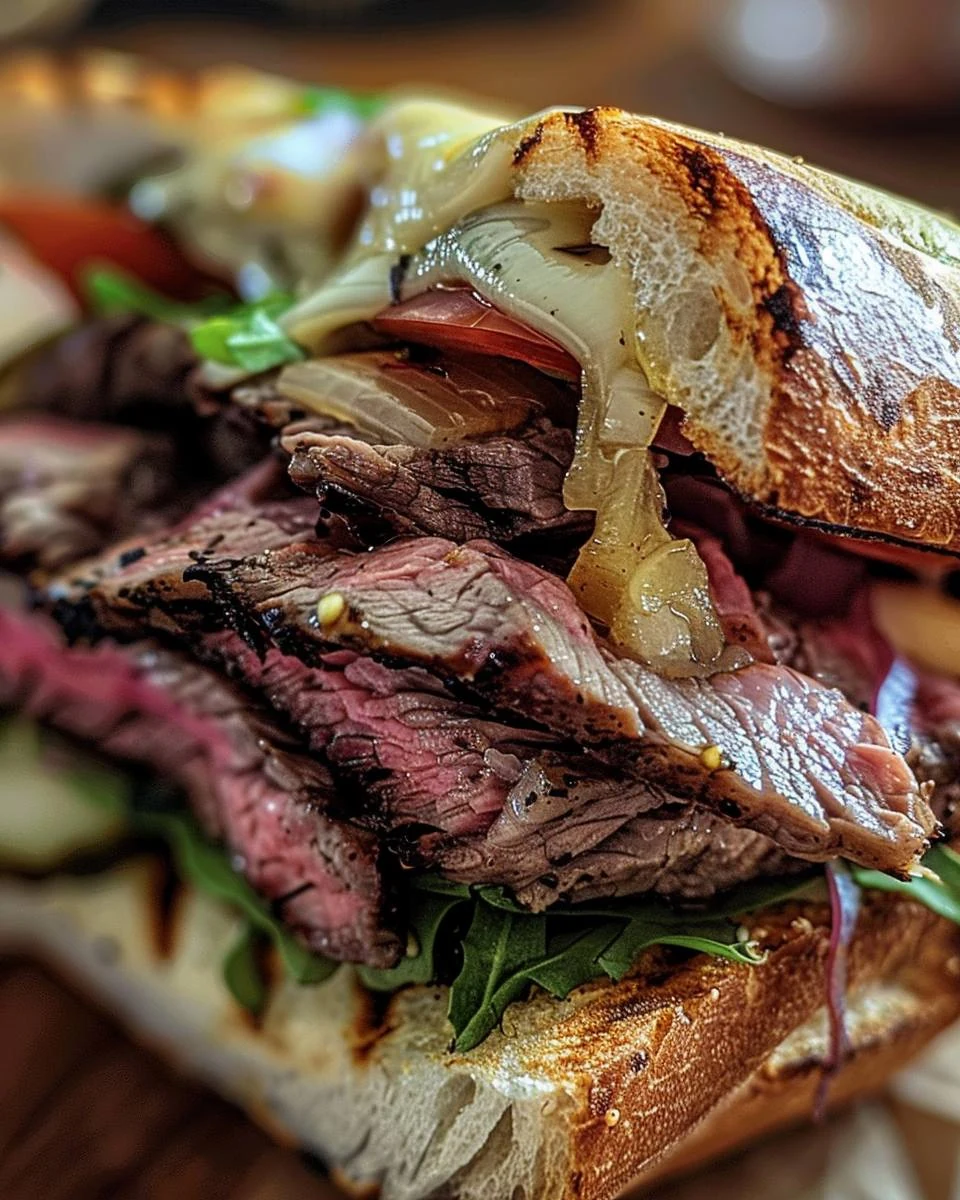 Next-Level Steak Sandwich Recipe for Ultimate Flavor finished dish