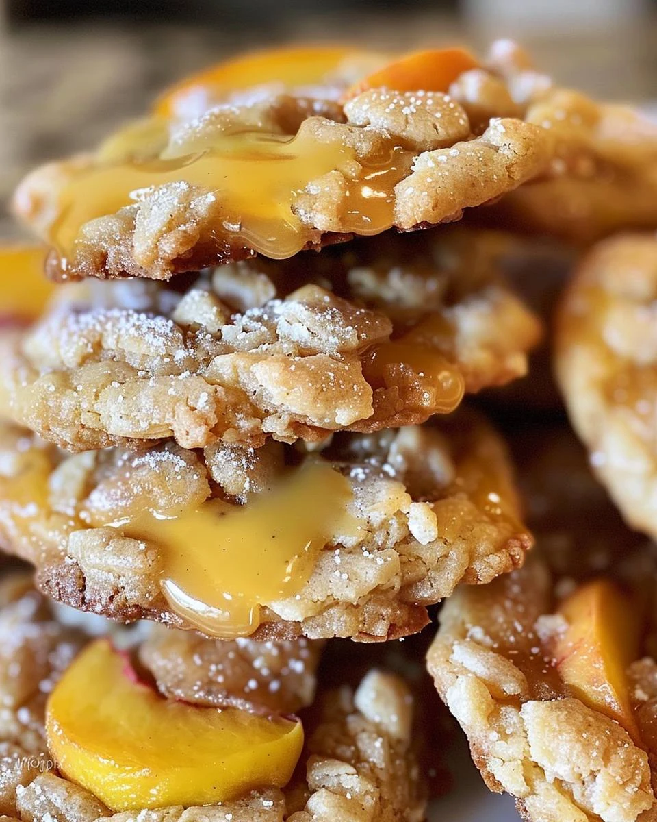 Peach Cobbler Cookies: A Sweet Summer Treat finished dish
