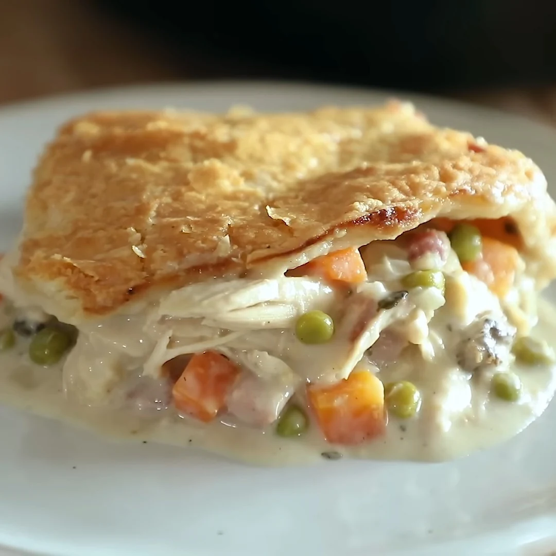 Perfect Chicken Pot Pie Recipe for Comfort Food Lovers finished dish