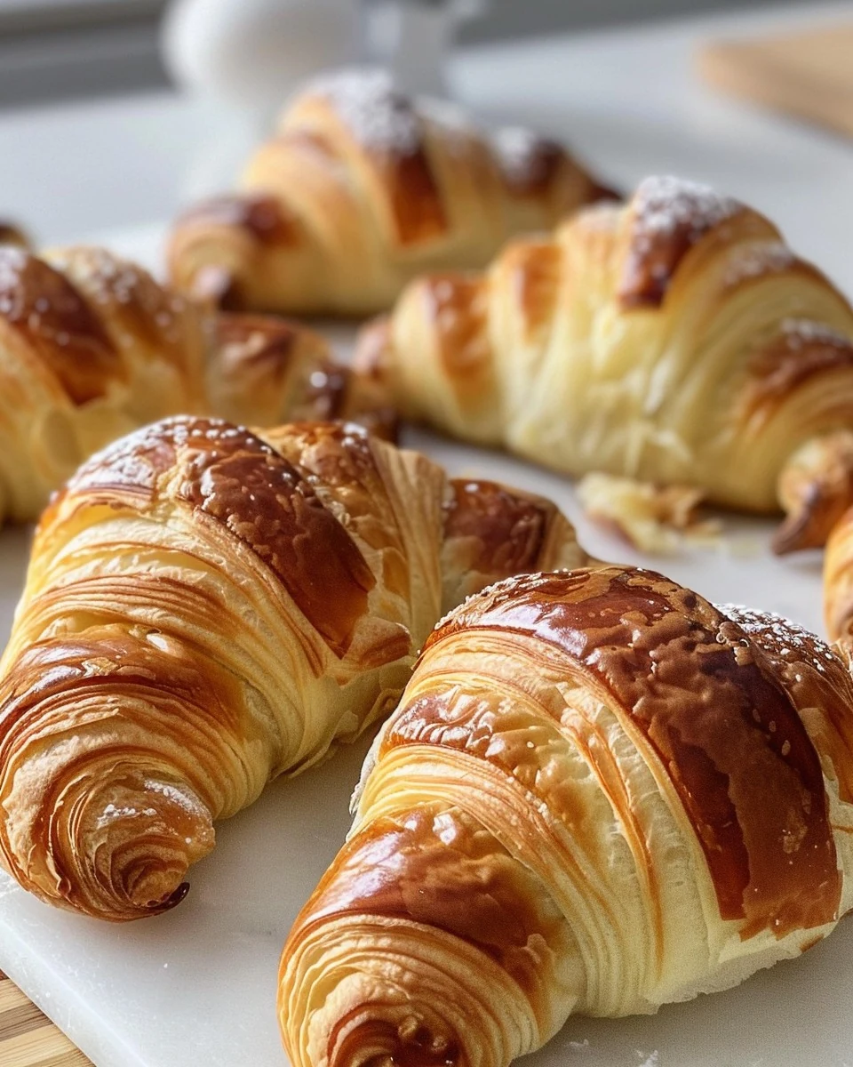 Perfect Classic French Croissants Recipe at Home finished dish