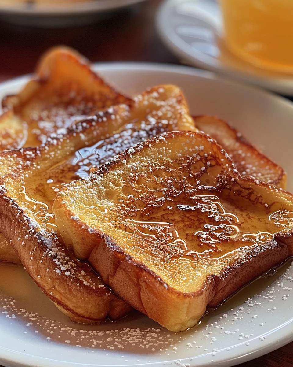 Perfect Classic French Toast Recipe for Breakfast finished dish