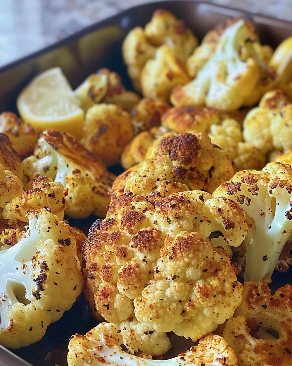 Perfectly Roasted Cauliflower Recipe for Your Table finished dish