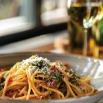 Quick and Delicious Greek Spaghetti Recipe finished dish