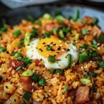Quick and Delicious Kimchi and Fried Rice Recipe finished dish