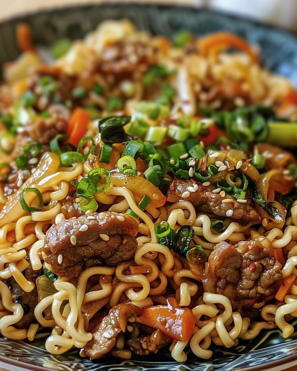 Ramen Noodle Stir Fry