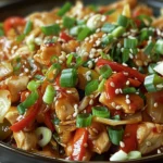 Quick and Easy Chinese Chicken Cabbage Stir-Fry Recipe finished dish