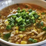 Quick and Easy Chinese Chicken Corn Soup Recipe finished dish