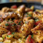 Quick and Flavorful Cajun Chicken One-Pot Recipe finished dish