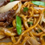 Quick and Tasty Beef Chow Mein Recipe finished dish