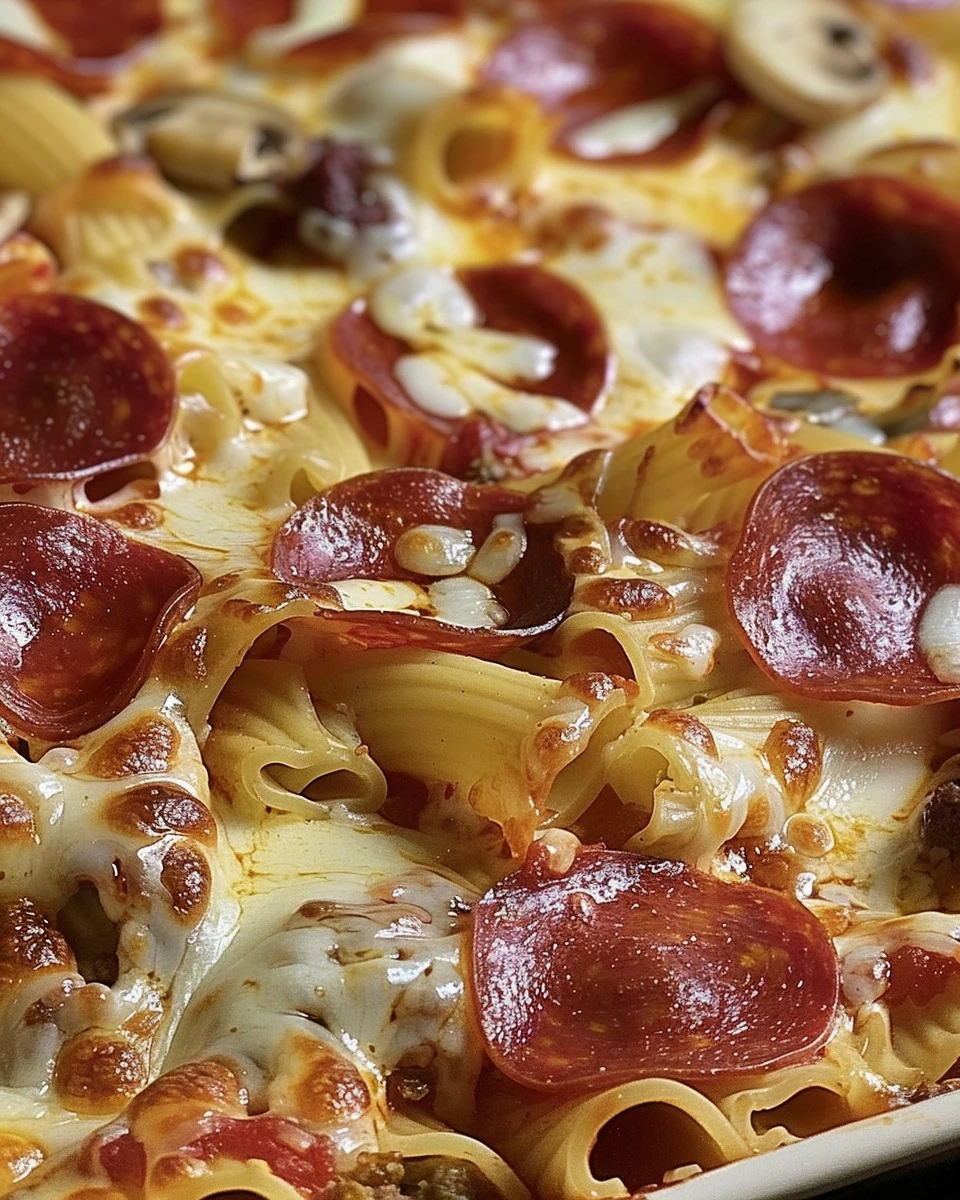 Quick and Tasty Pepperoni Pizza Casserole Recipe