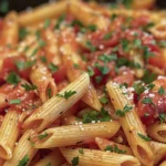 Quick & Flavorful Penne Arrabbiata Recipe finished dish