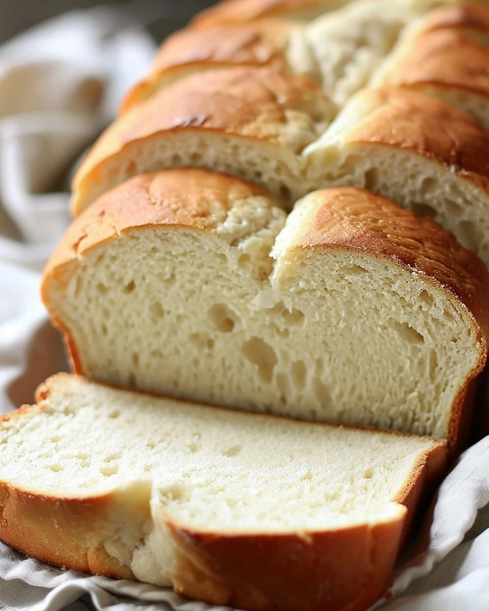 Quick Sandwich Bread Without Yeast Recipe finished dish