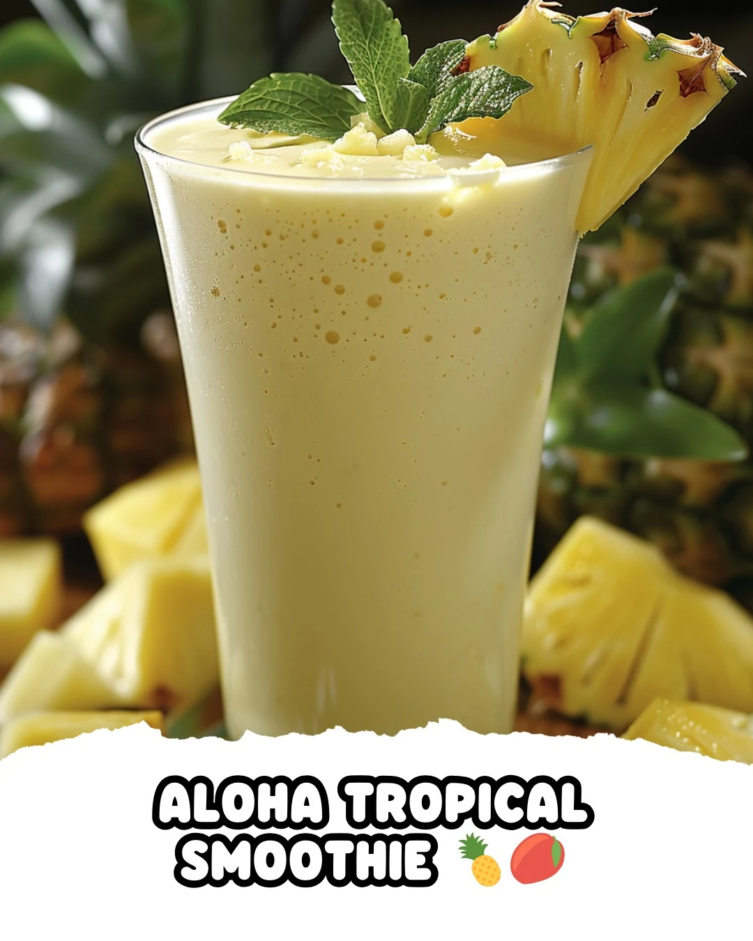 Refreshing Aloha Tropical Smoothie Recipe